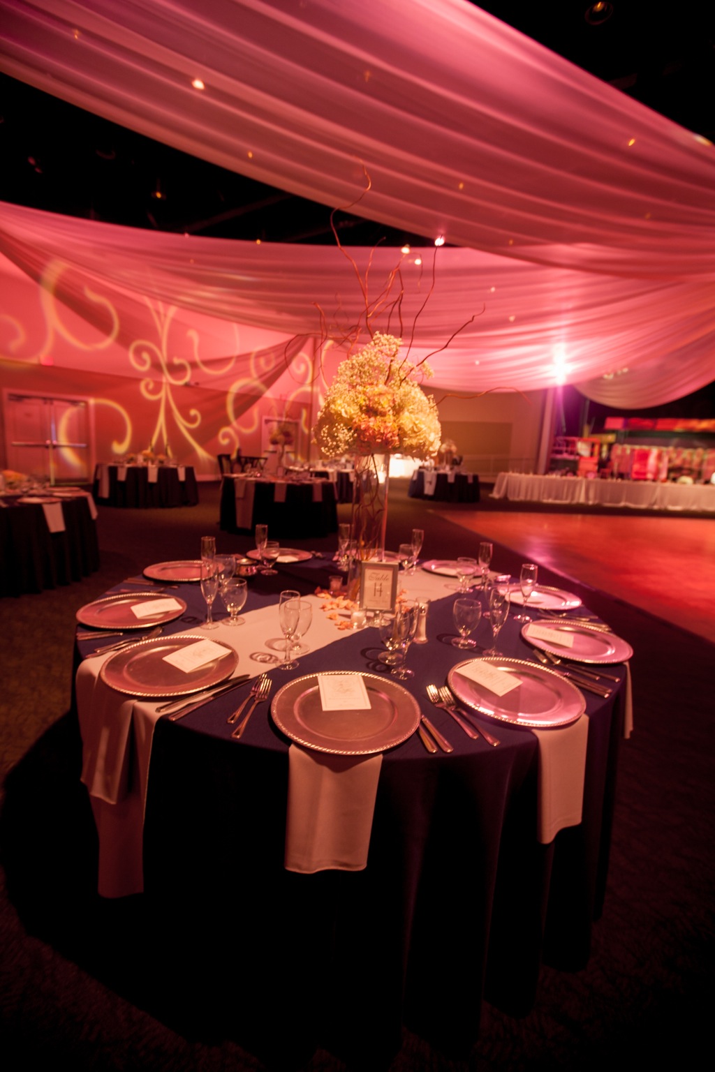A La Carte Pavilion Wedding in Tampa, FL Navy, Grey & Pink - Tampa Wedding Photographer Photography Blu (28)