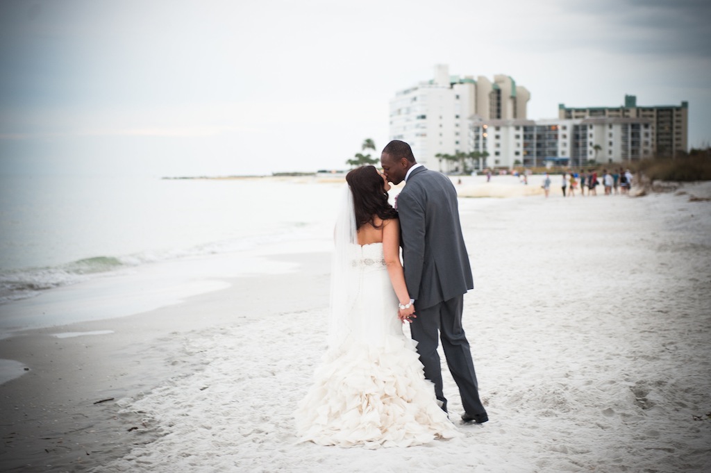 Post Card Inn Wedding St. Pete Beach - In True Colors Photography - Pink, Ivory and White Beachfront Nigerian Wedding (29)