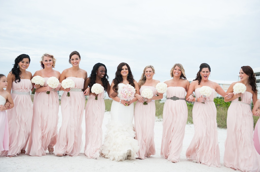 Post Card Inn Wedding St. Pete Beach - In True Colors Photography - Pink, Ivory and White Beachfront Nigerian Wedding (30)