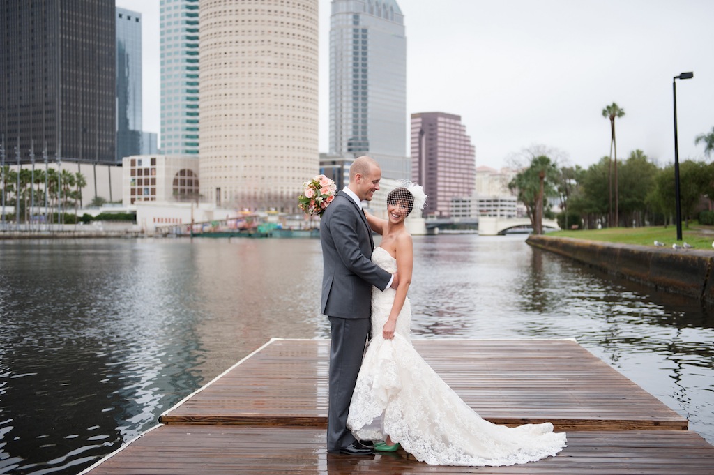 Davis Island Garden Club Wedding - Coral and Mint Green Natural Wedding - Tampa Wedding Photographer Sarah & Ben (34)