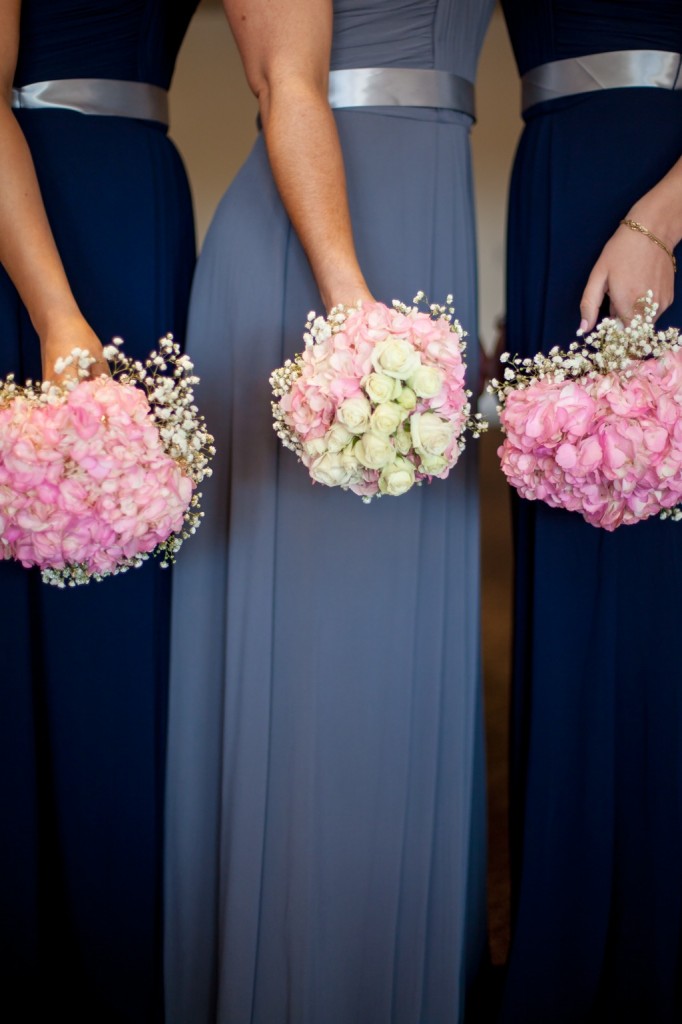 A La Carte Pavilion Wedding in Tampa, Fl Navy, Grey & Pink