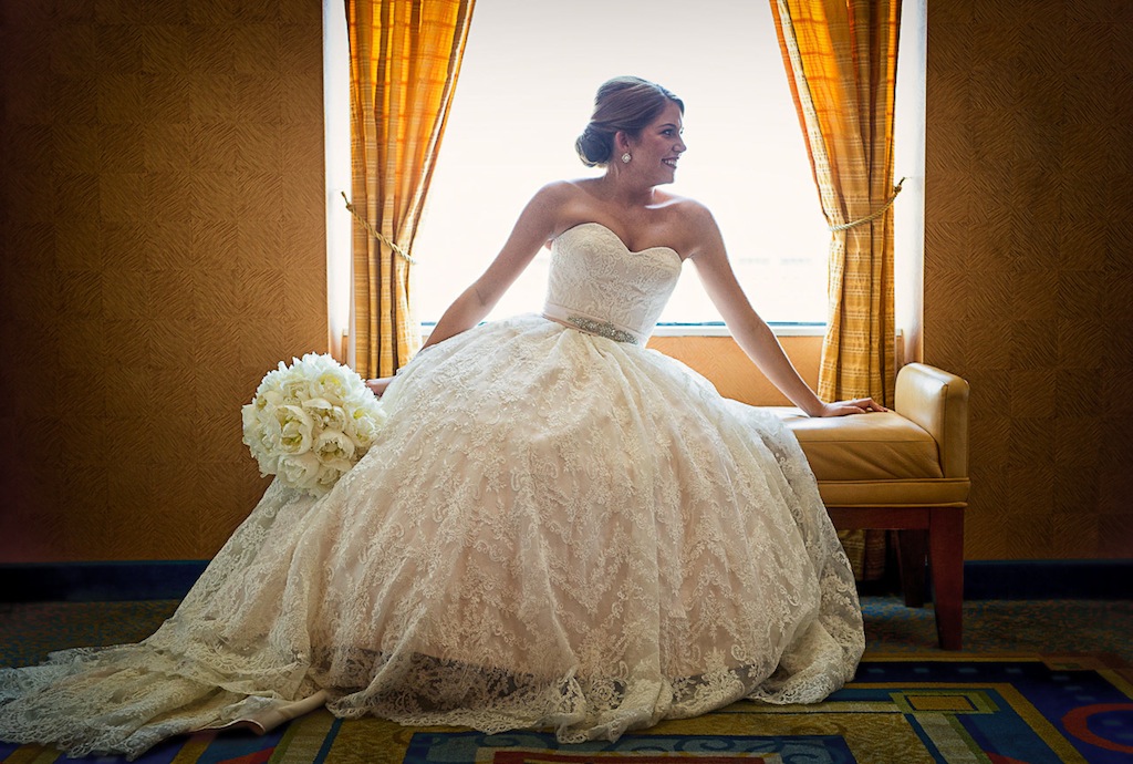 Tampa Yacht and Country Club Wedding - Elegant Gold, Champagne, Ivory and Blush Waterfront Tampa Wedding - Tampa Wedding Photographer Jeff Mason Photography (13)