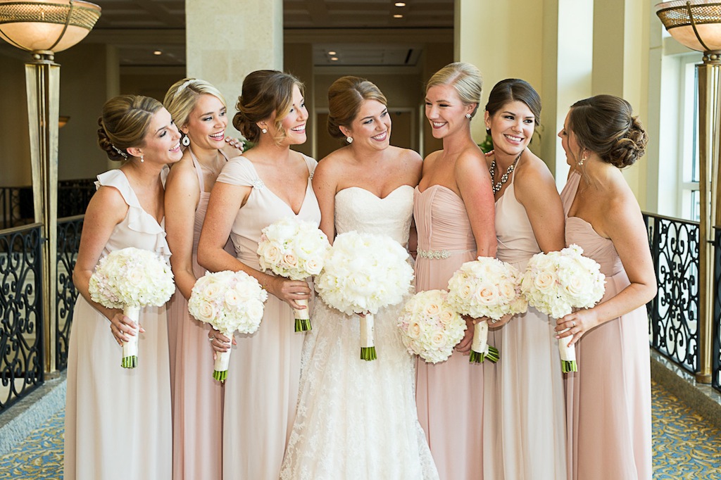 Tampa Yacht and Country Club Wedding - Elegant Gold, Champagne, Ivory and Blush Waterfront Tampa Wedding - Tampa Wedding Photographer Jeff Mason Photography (16)