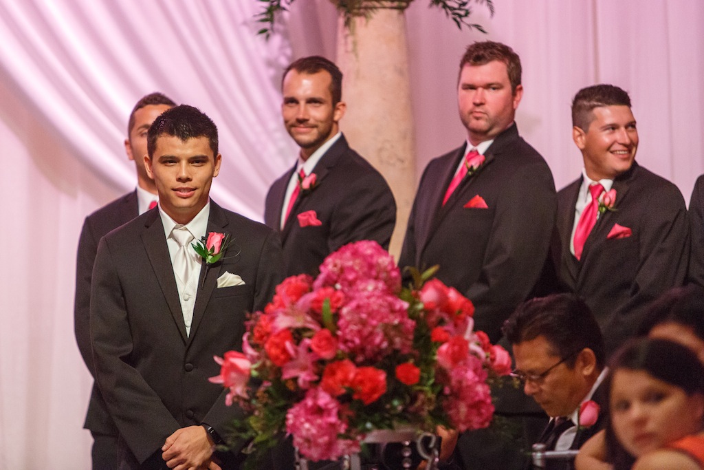 A La Carte Pavilion Wedding - Pink Bling Tampa Wedding - Tampa Wedding Photographer Aaron Lockwood Photography (18)