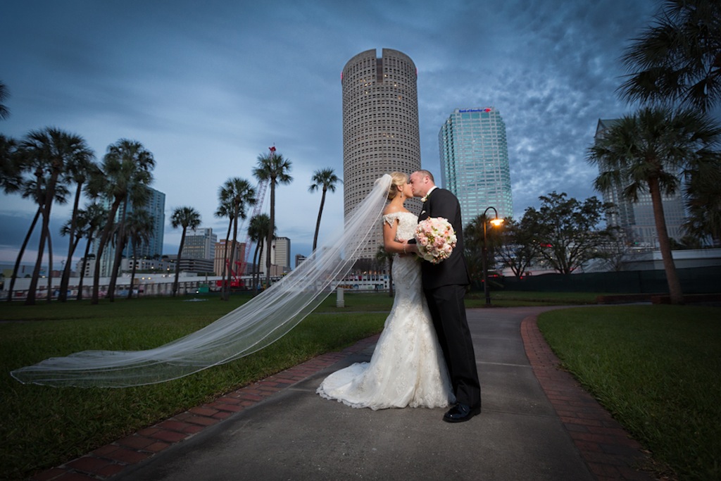 1920's Champagne, Gold and Coral Formal Wedding at the Floridan Palace - Tampa Wedding Photographer Joe Capasso Photography (22)