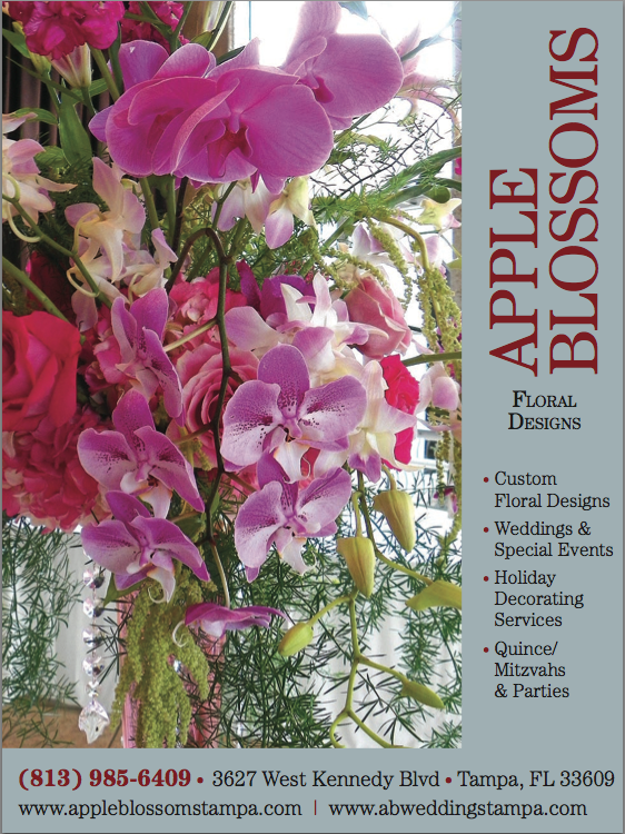 Tampa Bay Wedding Florist: Apple Blossoms Floral Designs