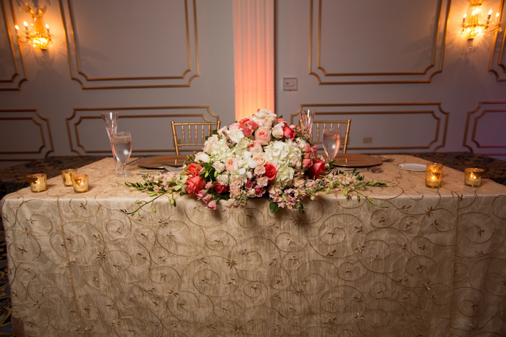 1920's Champagne, Gold and Coral Formal Wedding at the Floridan Palace - Tampa Wedding Photographer Joe Capasso Photography (26)