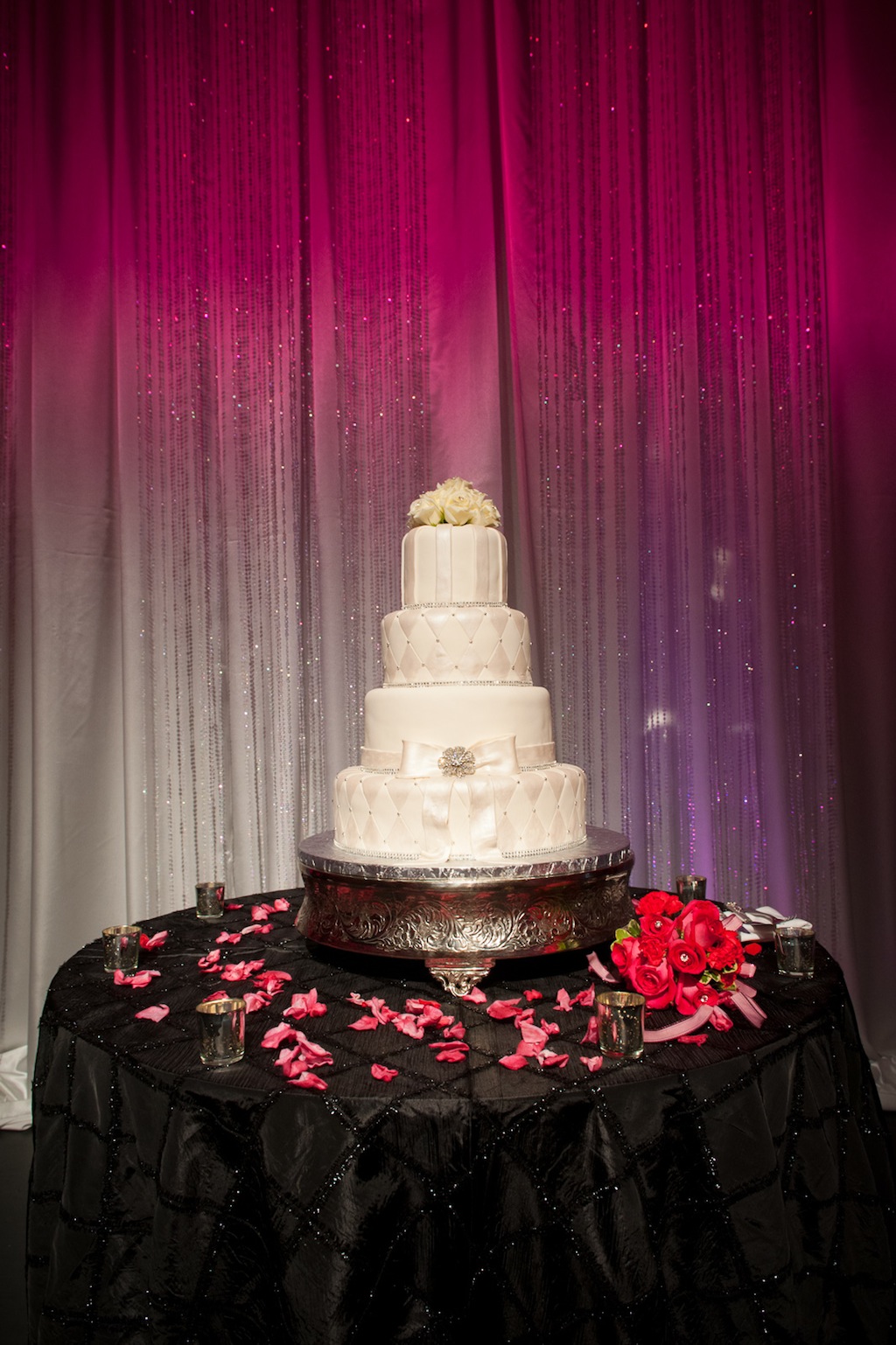 A La Carte Pavilion Wedding - Pink Bling Tampa Wedding - Tampa Wedding Photographer Aaron Lockwood Photography (34)