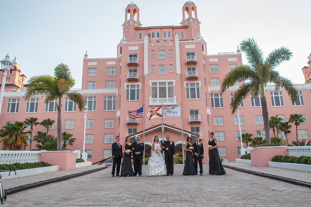 Pink, Disney Inspired Wedding - Don CeSar Wedding in St. Pete Beach, Fl - St. Petersburg Wedding Photographer Aaron Lockwood Photography (31)