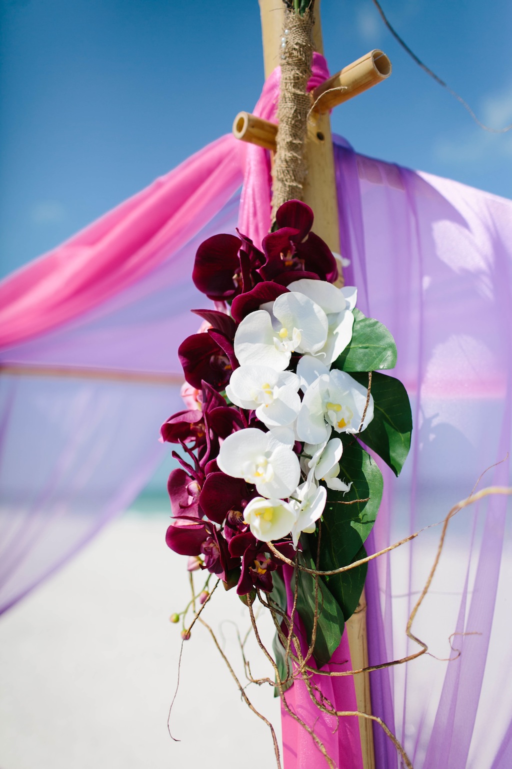 Pink & Lavender Tropical Destination Wedding - Pass-a-Grille Beach Wedding - Sophan Theam Photography & Tide the Knot Beach Weddings (14)