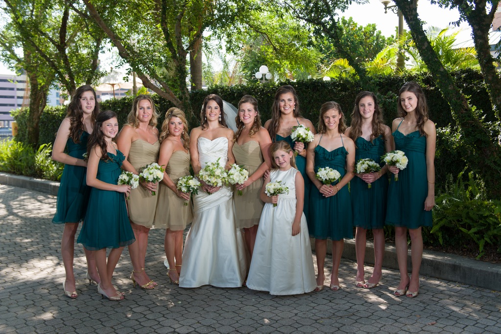 Gold & Green Sophisticated Southern Oxford Exchange Wedding - Tampa Wedding Photographer Aaron Bornfleth Studios and Andrea Layne Floral Design (17)