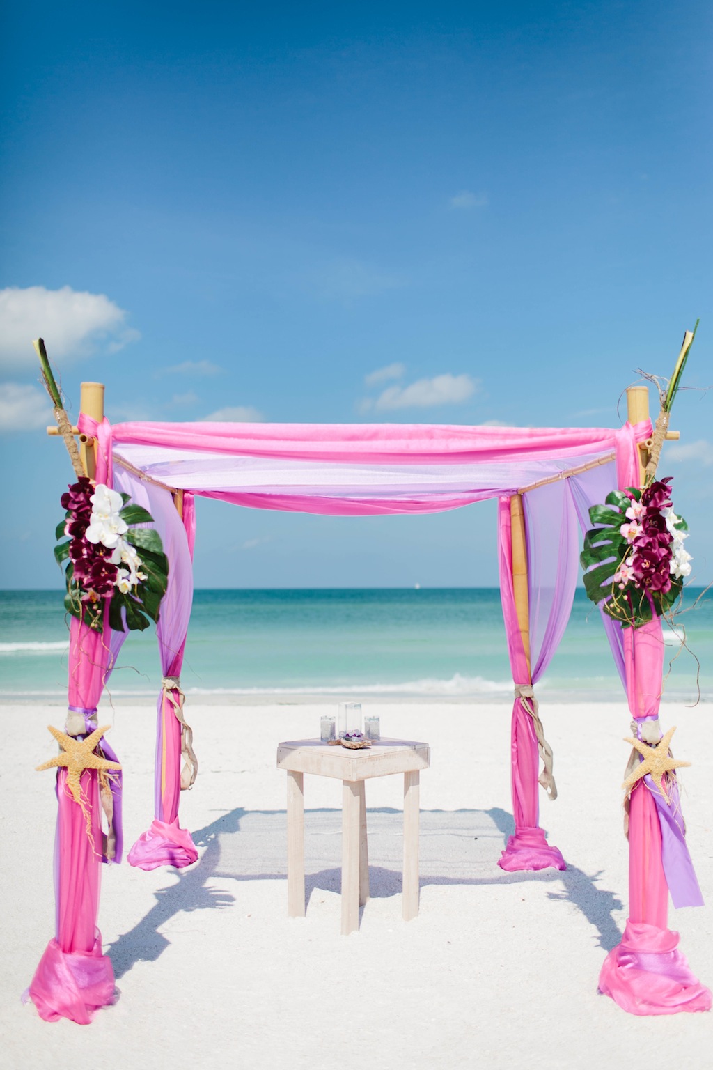 Pink & Lavender Tropical Destination Wedding - Pass-a-Grille Beach Wedding - Sophan Theam Photography & Tide the Knot Beach Weddings (18)