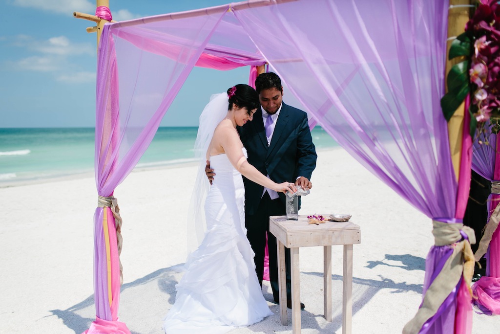 Pink & Lavender Tropical Destination Wedding - Pass-a-Grille Beach Wedding - Sophan Theam Photography & Tide the Knot Beach Weddings (28)