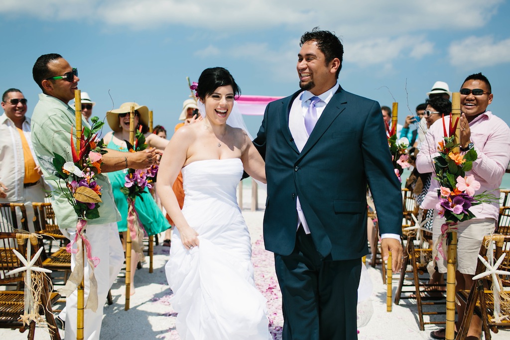Pink & Lavender Tropical Destination Wedding - Pass-a-Grille Beach Wedding - Sophan Theam Photography & Tide the Knot Beach Weddings (31)