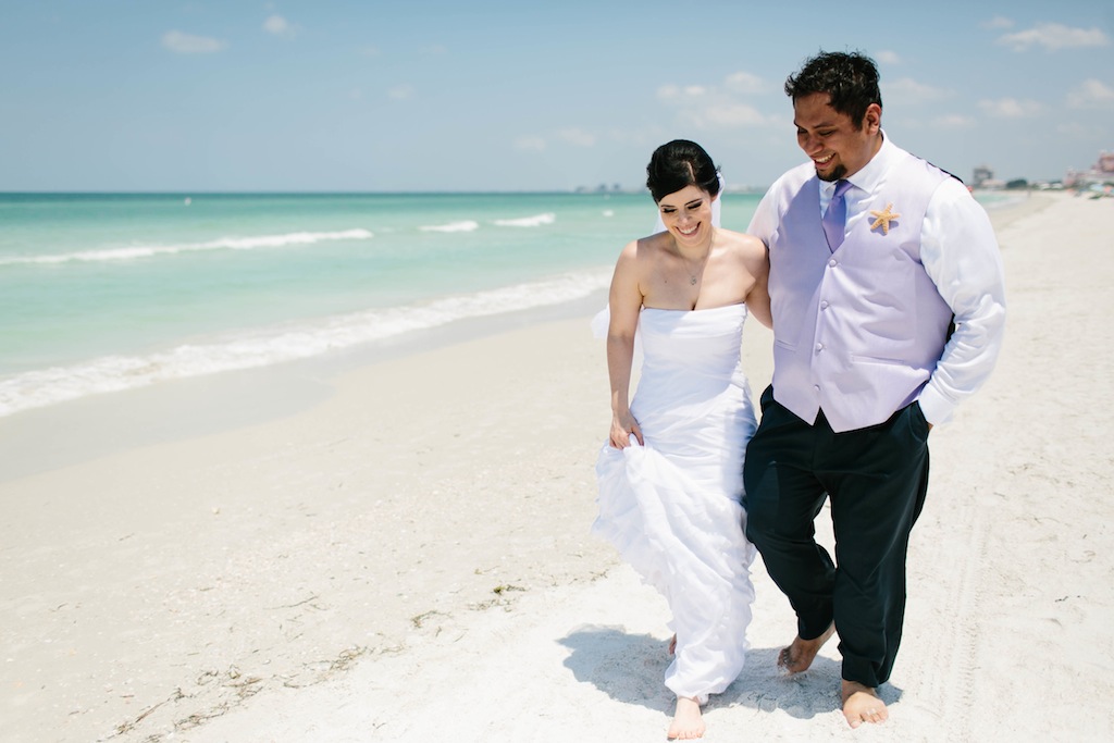 Pink & Lavender Tropical Destination Wedding - Pass-a-Grille Beach Wedding - Sophan Theam Photography & Tide the Knot Beach Weddings (37)