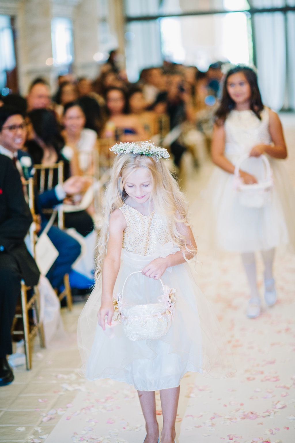 22 Flower Girl with Floral Halo