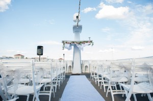 Wedding Ceremony on the Yacht StarShip
