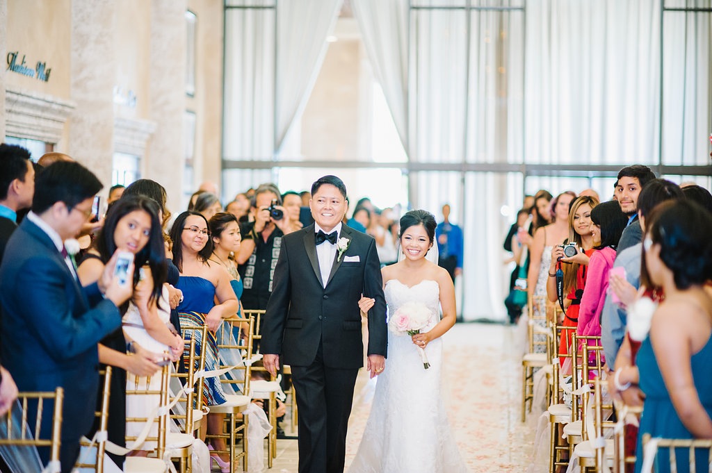 24 Bride Walking Down Aisle