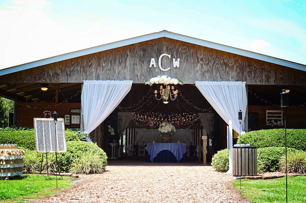 Rustic Barn Wedding Reception - Cross Creek Ranch