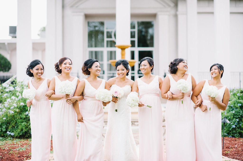 30 Pink Blush Bridesmaids Dresses