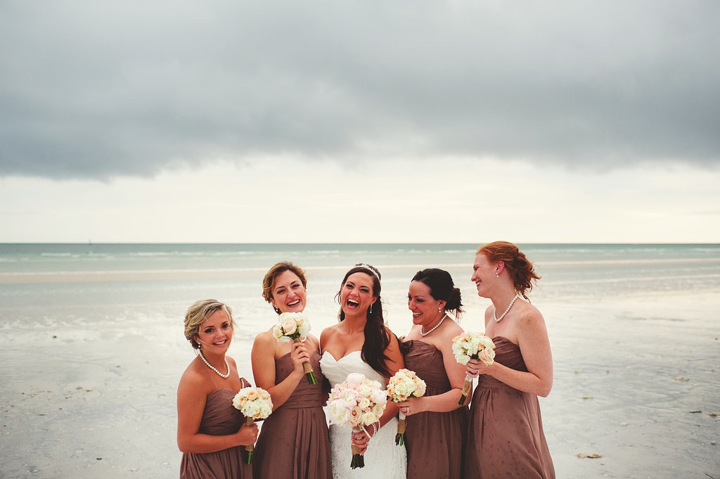 Beach Bridesmaids