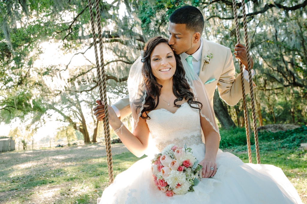 Mint, Coral and Yellow Rustic, Chic Cross Creek Ranch Wedding - Tampa Wedding Photographer 12-1 Photography (39)