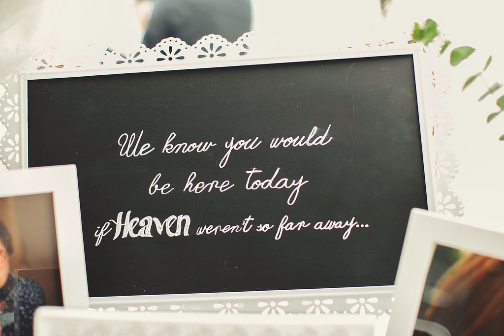 Wedding Chalk Sign