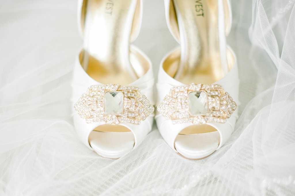 6 Rhinestone Bling Bridal Shoes