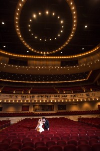 Mahaffey Theatre Wedding on Stage