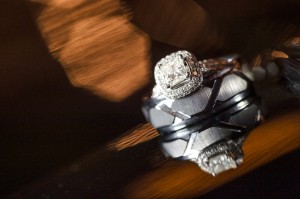 Wedding Ring Reflection