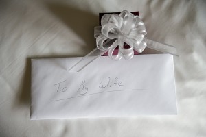 Wedding Day Letter from Groom