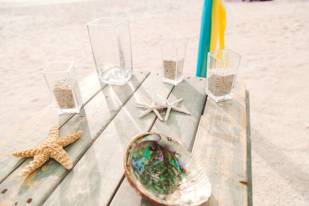 Sand Commitment Unity Ceremony Beach Wedding