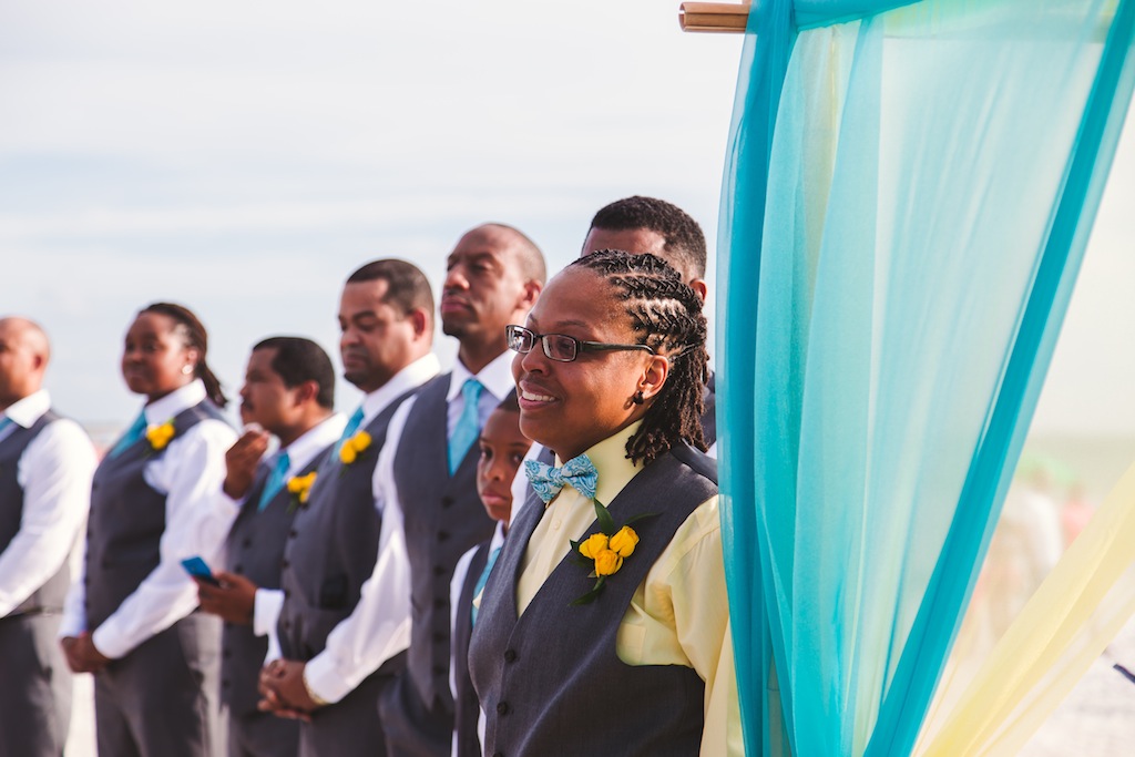 Same Sex Gay Beach Wedding in Tampa Bay