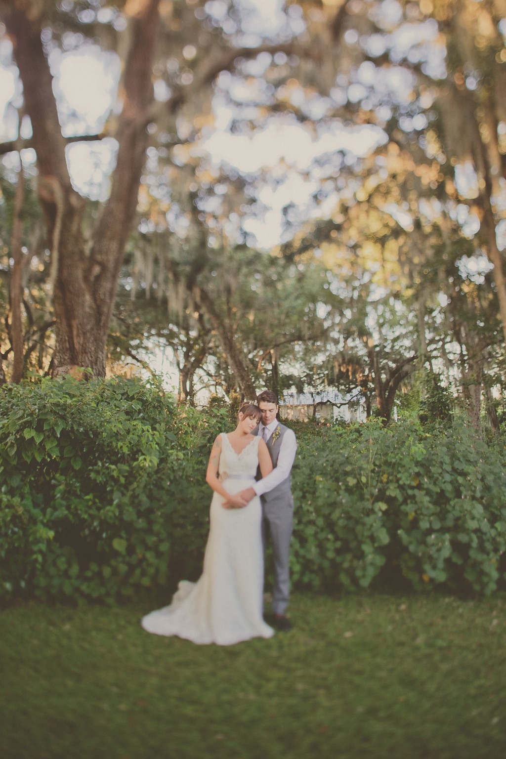 Rustic, Outdoor Cross Creek Ranch Wedding - Bride and Groom Portrait by Stacy Paul Photography