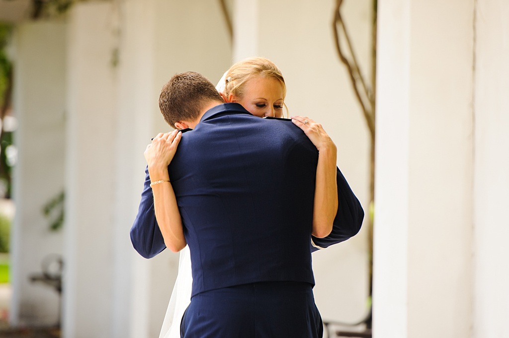 St. Petersburg Bride and Groom First Look