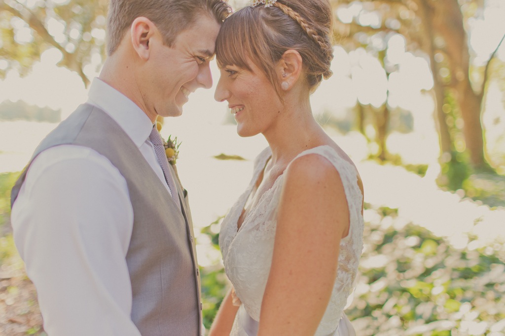 Rustic, Outdoor Cross Creek Ranch Wedding - Bride and Groom Portrait by Stacy Paul Photography