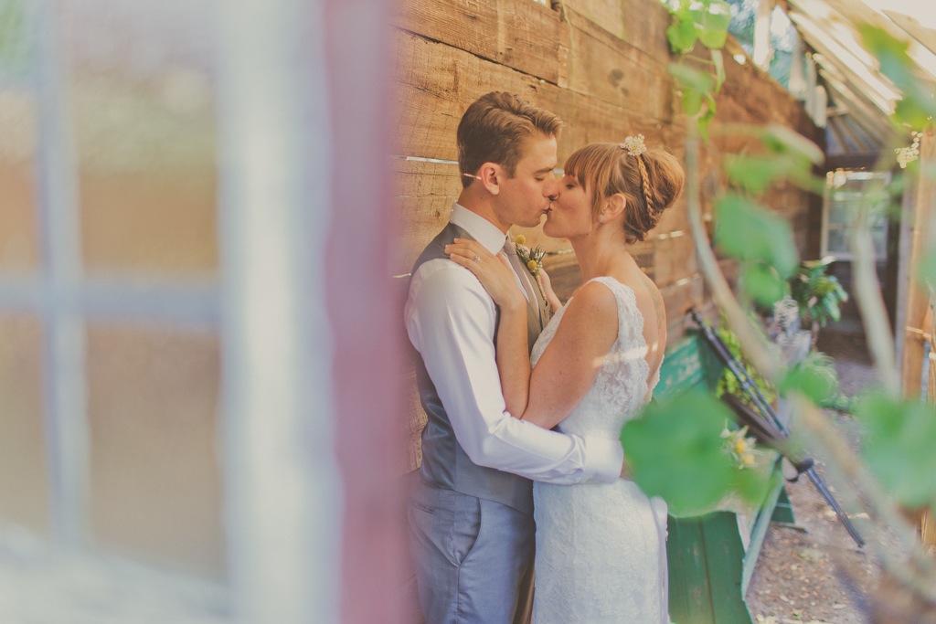 Rustic, Outdoor Cross Creek Ranch Wedding - Bride and Groom Portrait by Stacy Paul Photography
