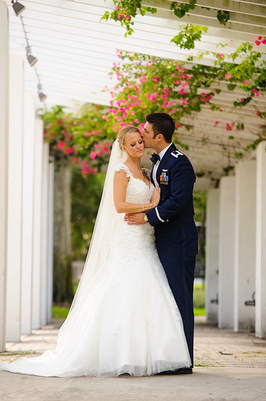 St. Petersburg Bride and Military Groom - Corey Conroy Photography