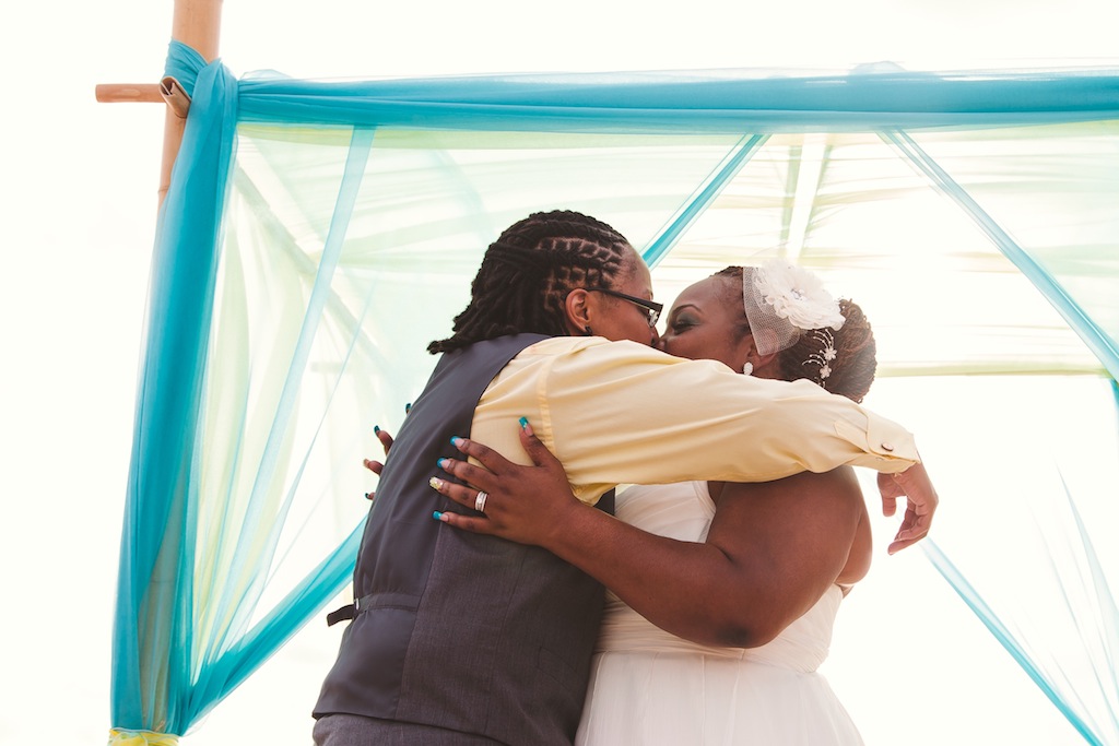 Same Sex Destination Gay Beach Wedding in St. Petersburg, Fl