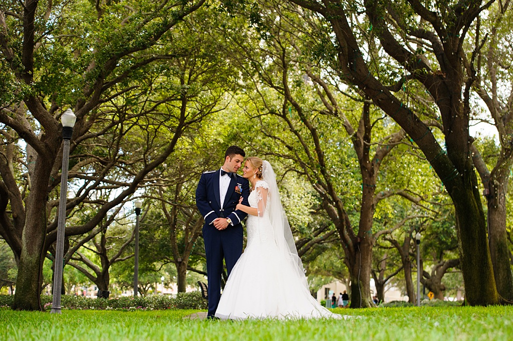 St. Petersburg Bride and Military Groom - Corey Conroy Photography