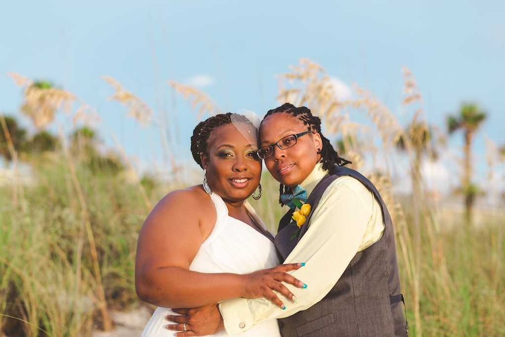 Same Sex Destination Gay Beach Wedding in St. Petersburg, Fl