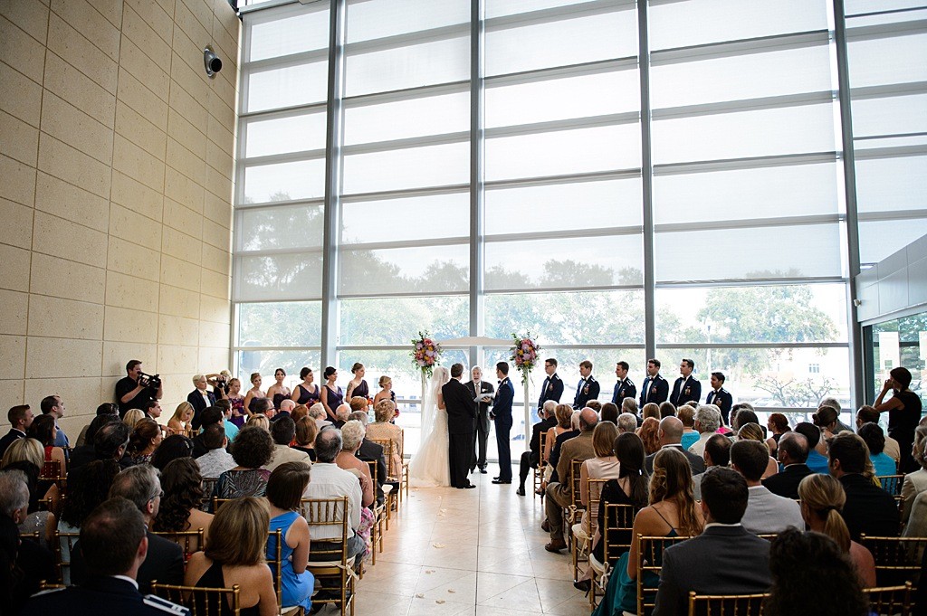 St. Pete Museum of Art Wedding Ceremony