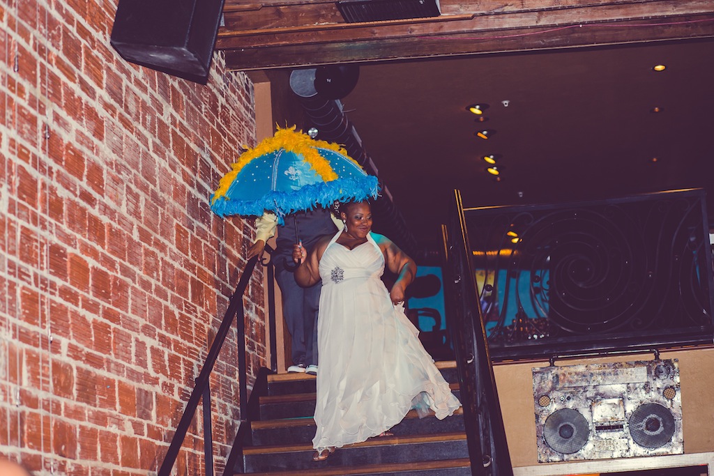 Yellow and Turquoise New Orleans Inspired Wedding