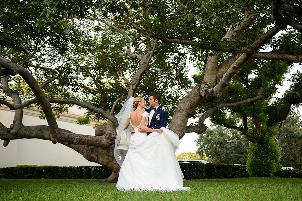 St. Petersburg Bride and Military Groom - Corey Conroy Photography