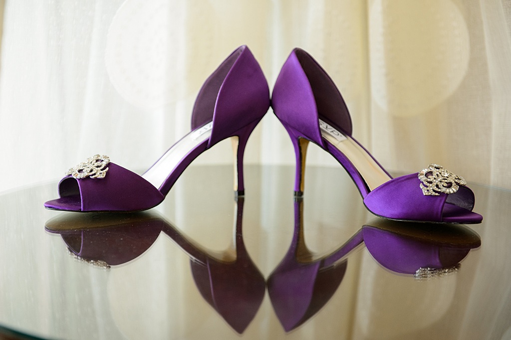 Purple Wedding Shoes