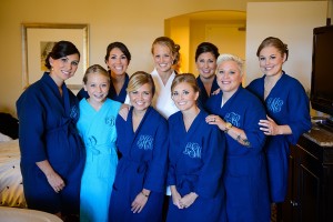Bridesmaids Getting Ready