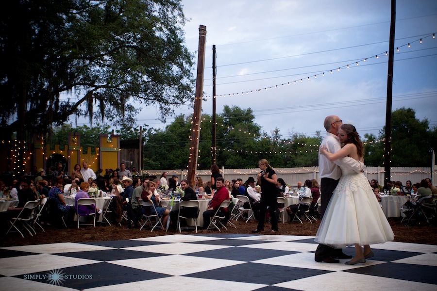 Tampa Bay Area Renaissance Festival Wedding Reception