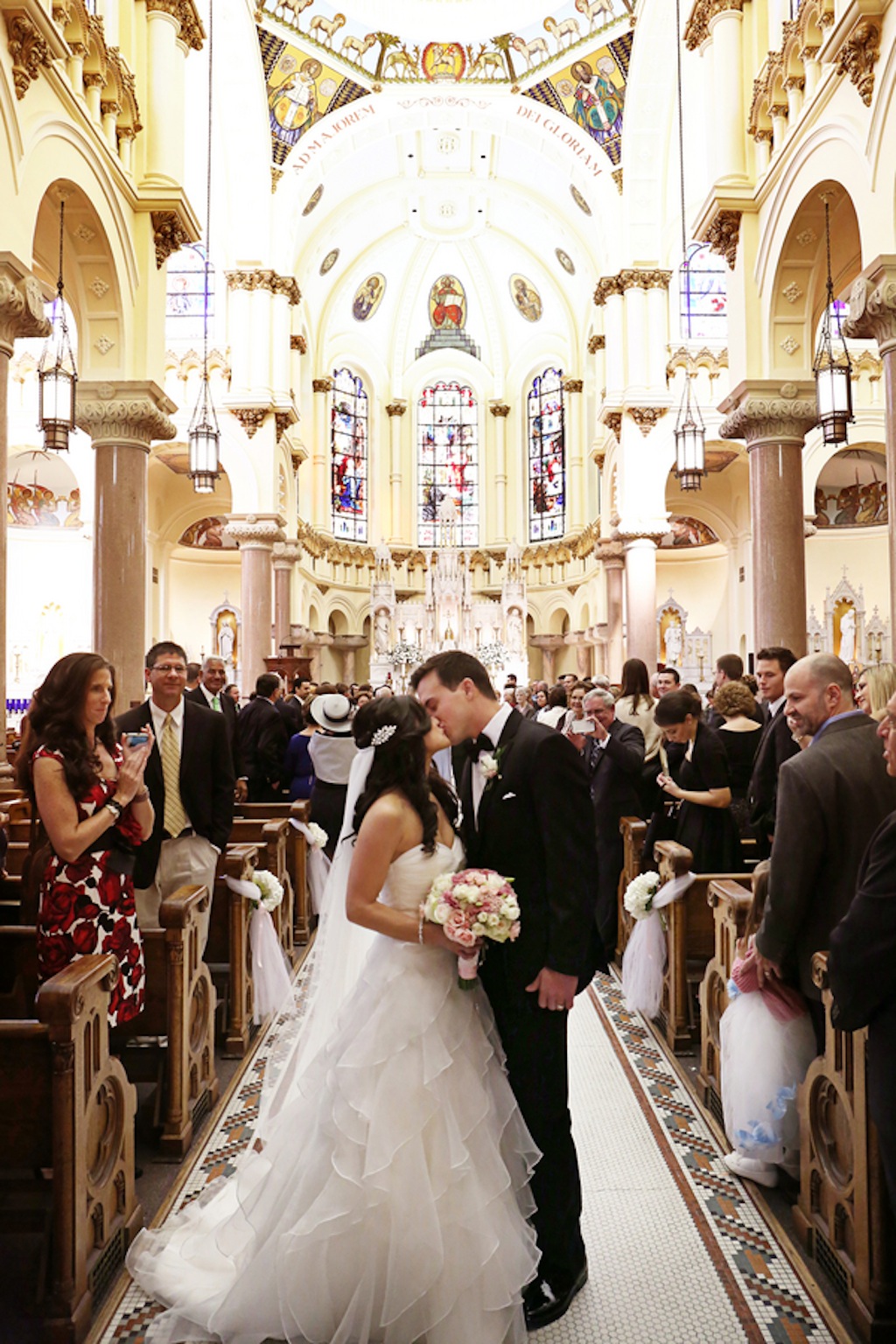 Wedding Ceremony | Sacred Heart Catholic Church Downtown Tampa Wedding