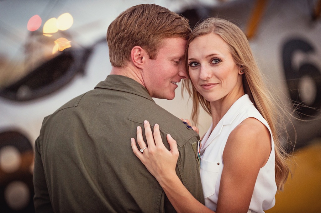 Pilot Airplane Engagement Session | Marc Edwards Photography