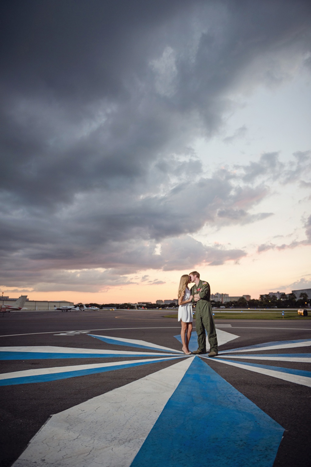Airport Wedding Engagement Session | Marc Edwards Photography